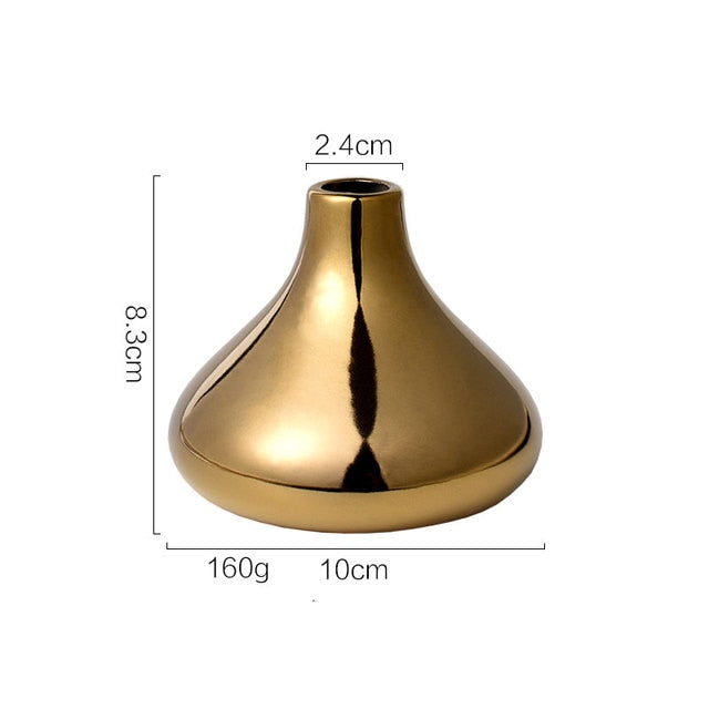 Luxury Golden Vase