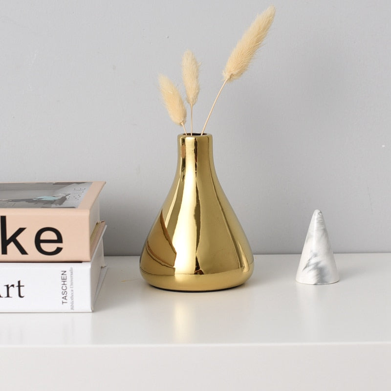 Luxury Golden Vase