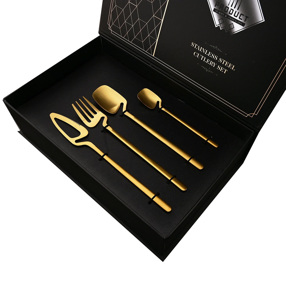 Etereal Elegance 24-Piece Cutlery Set