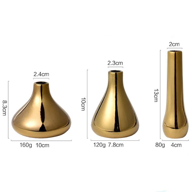 Luxury Golden Vase