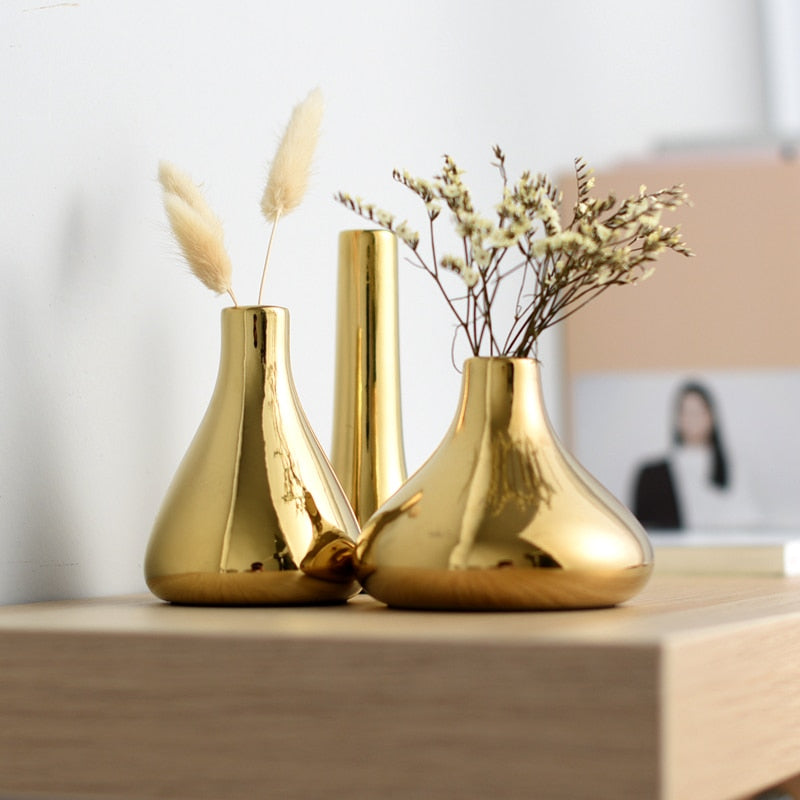 Luxury Golden Vase