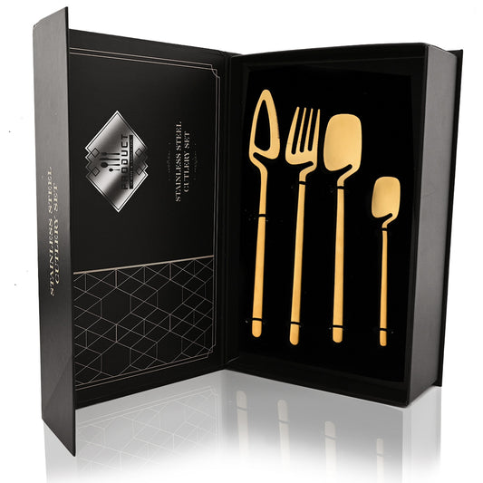 Etereal Elegance 24-Piece Cutlery Set